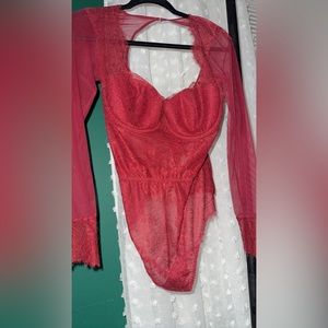 Red Lace Lingerie